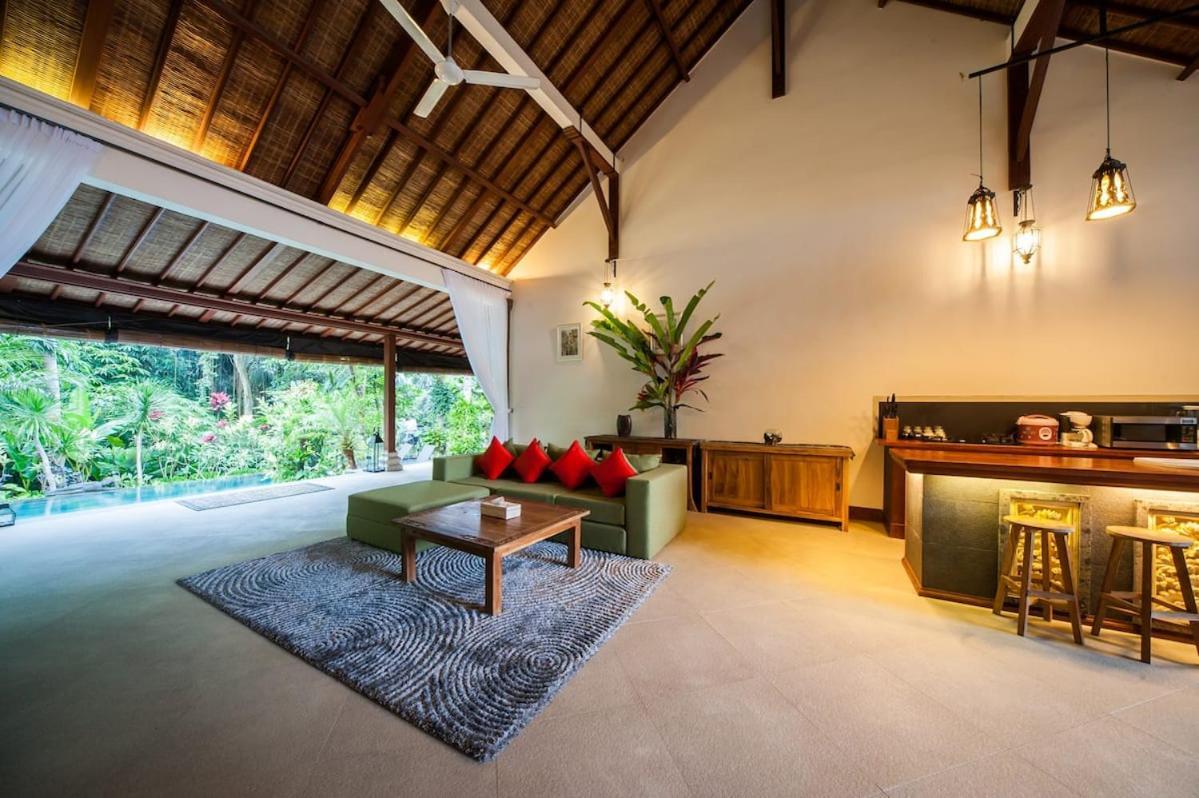 Luxury 3Br Infinity Jungle View Aashaya Villa Ubud Экстерьер фото