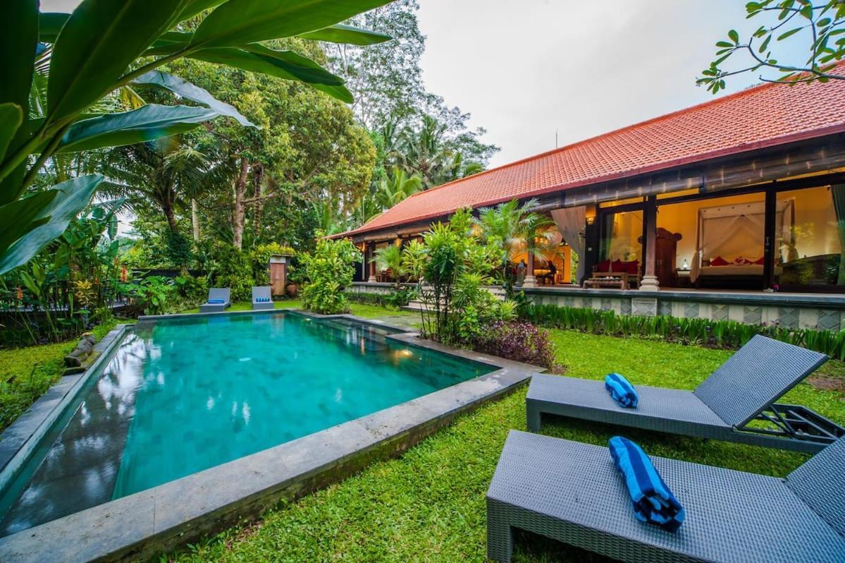 Luxury 3Br Infinity Jungle View Aashaya Villa Ubud Экстерьер фото