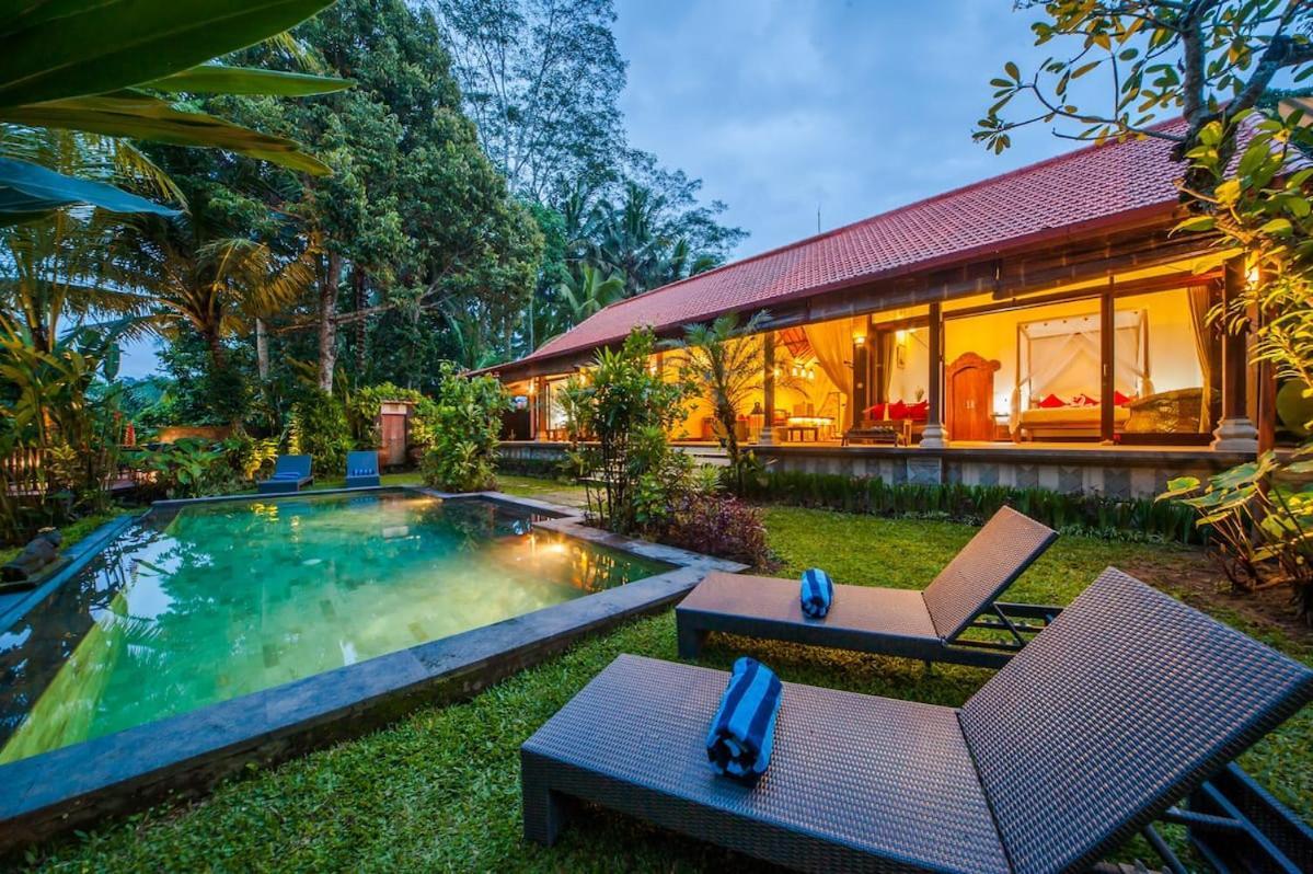 Luxury 3Br Infinity Jungle View Aashaya Villa Ubud Экстерьер фото